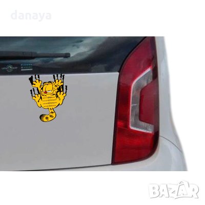 2256 Забавен стикер за кола автомобил Гарфилд 13x9cm, снимка 6 - Аксесоари и консумативи - 33266827