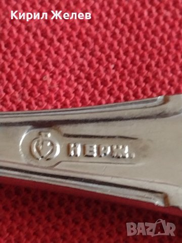 Стара вилица красива орнаментика перфектно състояние за КОЛЕКЦИЯ ДЕКОРАЦИЯ БИТОВ КЪТ 42140, снимка 8 - Други ценни предмети - 43831833