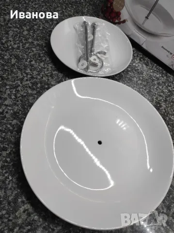 поднос за сервиране, снимка 2 - Прибори за хранене, готвене и сервиране - 48940803