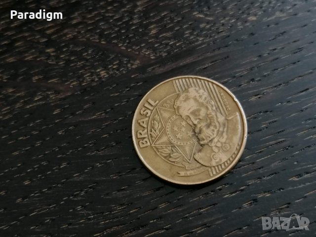 Монета - Бразилия - 25 центавос | 1998г.