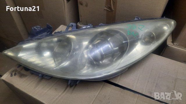 Peugeot 307 2005+ - оригинален фар с лупа - пежо