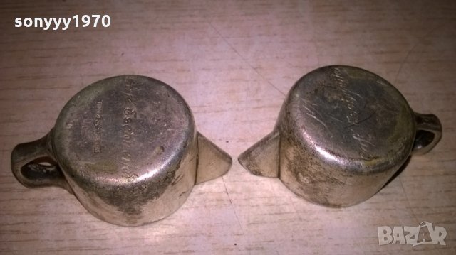 посребрени малки канички за сметана/мляко-внос швеицария, снимка 8 - Колекции - 27194492