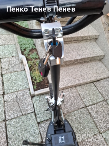 Електрически скутер Viron Roller 004178, 36V, 1000W, Черен, снимка 11 - Велосипеди - 52631266