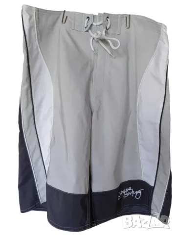 Мъжки плувни шорти Rodeo, 100% полиестер, Сиви, 55х44 см, M