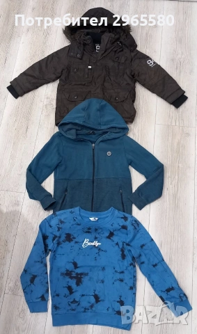 лот за момче, ръст 110-116 см, яке NEXT, суитчър George и други, снимка 7 - Детски якета и елеци - 53292024