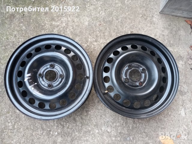 Чисто нови джанти 15цола за opel Meriva.corsa Astra.4×100.ET-49.