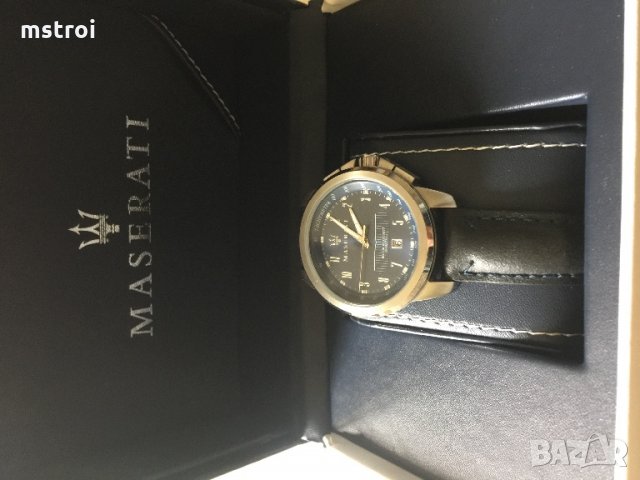 Оригинален часовник MASERATI, снимка 2 - Мъжки - 27520828