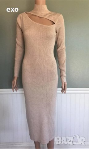 Елегантна рокля, Секси миди рокля, Ефектна дълга рокля, снимка 2 - Рокли - 43232065