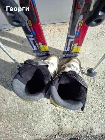 Ски Salomon-156см.+обувки Salomon-25.5щеки Мasters-120см., снимка 9 - Зимни спортове - 47313438
