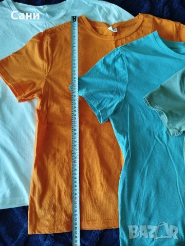 4 тениски 100% памук, снимка 3 - Детски тениски и потници - 51322728