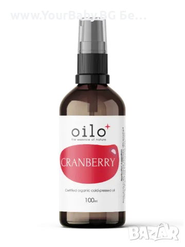Oilo БИО Етерични масла - Червени боровинки Oilo Bio Cranberries Oil 100 мл -23%