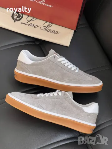 Loro Piana - Естествен Велур Дамски Обувки , снимка 4 - Маратонки - 49483522