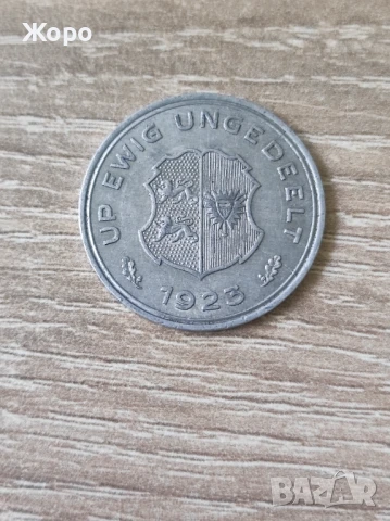 10 марки 1923 година Германия (Прусия), снимка 2 - Нумизматика и бонистика - 50878041