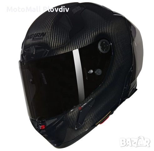 Каска Nolan X-804 RS Ultra Carbon 324 Black – Гланц ECE 22.06, снимка 3 - Аксесоари и консумативи - 51891105