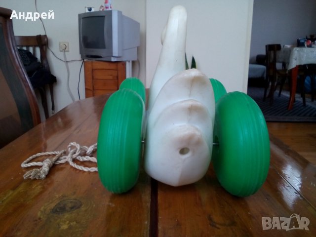 Стара играчка Гъска, снимка 4 - Други ценни предмети - 27461883