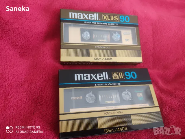 MAXELL UD XL II 90, снимка 2 - Аудио касети - 47761897