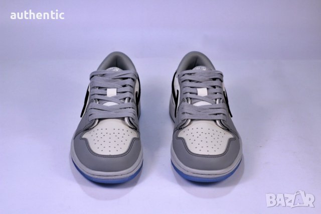 Nike Air Jordan 1 x DIOR Low Мъжки Дамски Маратонки, снимка 7 - Маратонки - 34961005