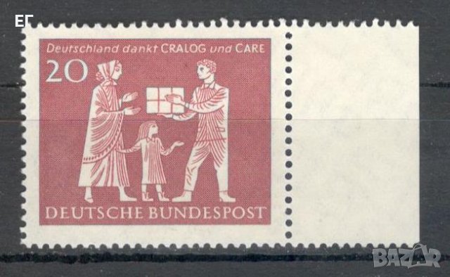 ГФР, 1963 г. - единична марка без печат, 1*38