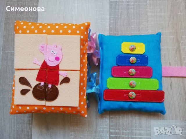 "Тиха" книжка - занимателна и образователна - "Пепа Пиг" , снимка 5 - Образователни игри - 28572208