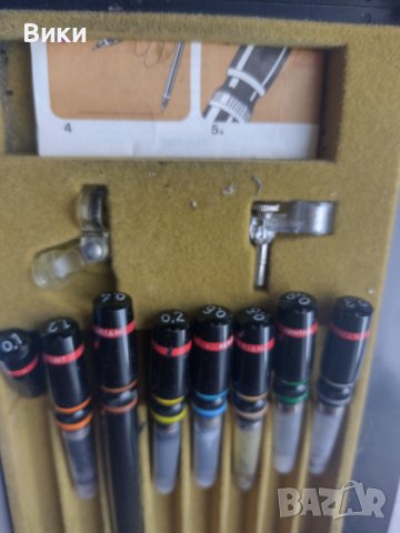 Рапидограф ROTRING, снимка 4 - Ученически пособия, канцеларски материали - 36919027