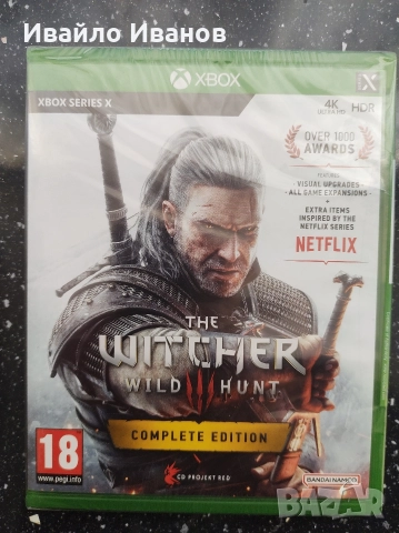Чисто нова The Witcher 3: Wild Hunt Complete Edition Xbox Series X 
