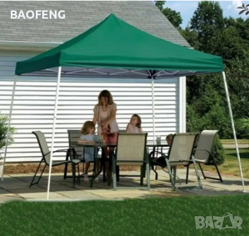 ПРОМО! лукс Голяма Нови 4 цвята 3 размера Сгъваема Шатра Хармоника Различни ЦВЕТОВЕ И РАЗМЕРИ 2024Г, снимка 8 - Градински мебели, декорация  - 44861583