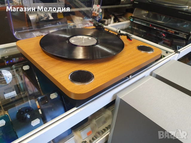 💽📻📀🎶 Грамофон Maginon HS-T08 В отлично техническо и визуално състояние. Като модел има usb, гово, снимка 12 - Грамофони - 39171237