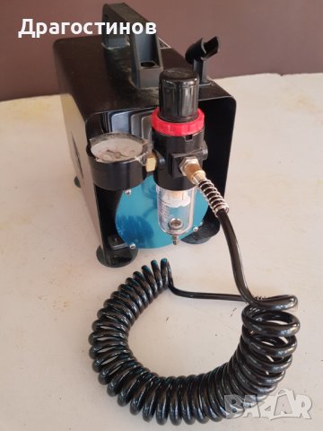 Аерографи 2бр.+компресор комплект, снимка 7 - Компресори - 39392125