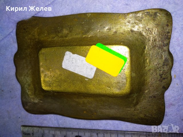 КРАСИВ МАСИВЕН БРОНЗОВ ПЕПЕЛНИК СУВЕНИР от АТИНА ГЪРЦИЯ МАЙСТОРСКА ИЗРАБОТКА за КОЛЕКЦИЯ 41547, снимка 12 - Декорация за дома - 43739296