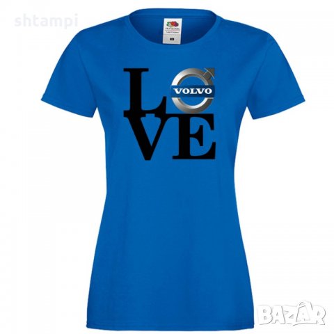 Дамска тениска Volvo LOVE, снимка 1 - Тениски - 32858284
