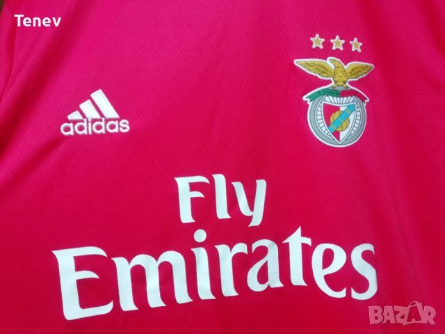 Benfica Adidas Нова Оригинална Футболна Тениска Фланелка Бенфика размер M 2019/2020, снимка 3 - Тениски - 43872264