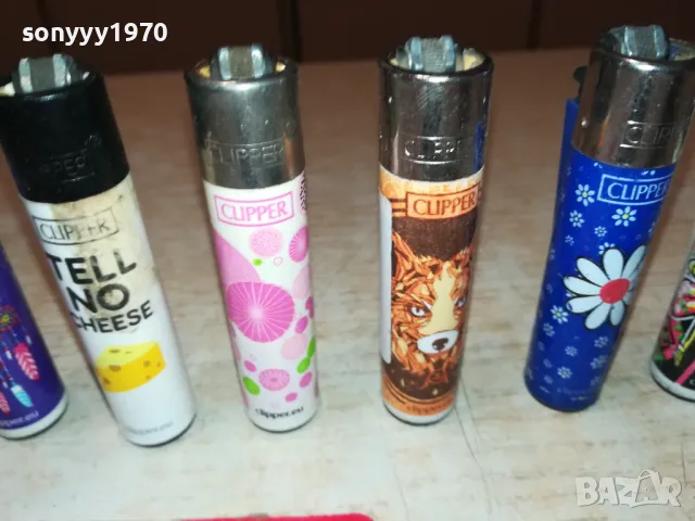 CLIPPER-ЛОТ 3 ЗАПАЛКИ ЗА КОЛЕКЦИЯ 10БР 2212241826, снимка 13 - Колекции - 48435363