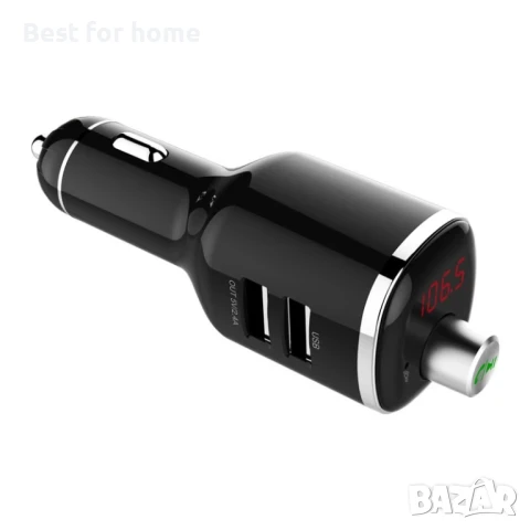 MP3 FM Трансмитер и зарядно за автомобил Diva, Bluetooth, 2 x USB, снимка 2 - Аксесоари и консумативи - 50583936