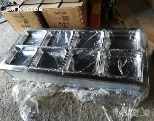 Бен-мари- настолно със капаци утоплителен уред на водна баня  Раз-ри на ваната -53/32/15см.- гастро , снимка 2 - Обзавеждане за заведение - 27664761