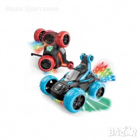 Луда музикална кола със светлини и въртене на 360°