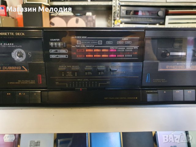 Касетен дек JVC TD-W110 В отлично техническо и визуално състояние., снимка 4 - Декове - 43772314