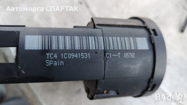 VW Golf Passat Sharan TC41C0941531 TC4 ключ за светлини 1C0941531, снимка 2 - Части - 48807550