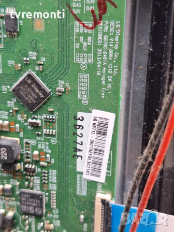 T-Con Board 6870C-0481A for,Telefunken 50WF401A for 50inc VES500UNDL-2D-N11, снимка 3 - Части и Платки - 50481349