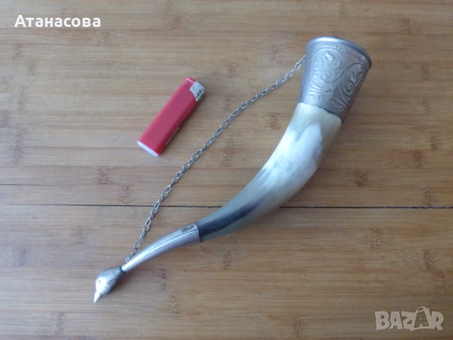 Грузинска чаша рог, снимка 1 - Антикварни и старинни предмети - 44019307