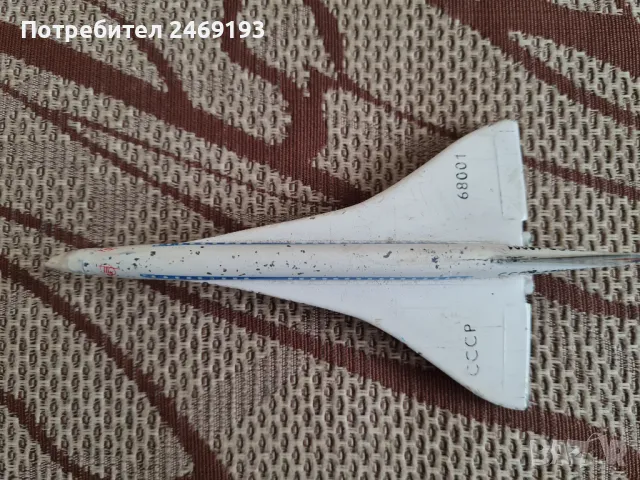 Ту 144 , м1:400, снимка 3 - Антикварни и старинни предмети - 48450698