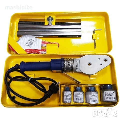 Поялник , лепачка за заваряване на тръби комплект 850 W, 280 °C, ф 20-40 мм, Polys P-4a Dytron, снимка 1