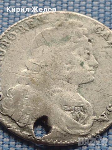 Сребърна монета 6 кройцера 1737г. Карл шести Хал Свещена Римска Империя 13609, снимка 2 - Нумизматика и бонистика - 42968283