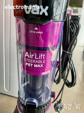 ЧИСТО НОВА!!!прахосмукачка VAX Airlift Steerable PET MAX, снимка 10 - Прахосмукачки - 53467171