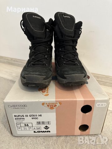 Дамски зимни обувки LOWA, снимка 5 - Други - 44000479
