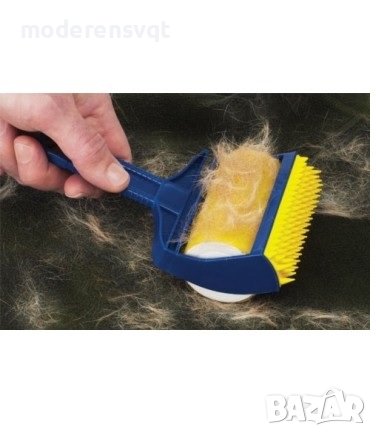 миеща четка за обиране на косми Sticky Buddy 2 в 1, снимка 4 - Други стоки за животни - 37623010