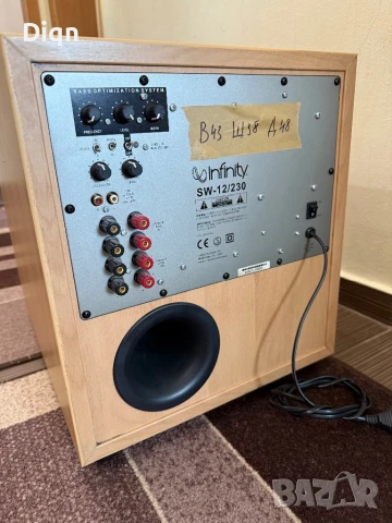 Infinity 12” subwoofer , снимка 10 - Тонколони - 51397321