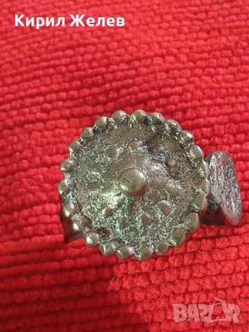 САЧАНЕН 18 ВЕК БОЛЯРСКИ МАСИВЕН ВЪЗРОЖДЕНСКИ РЯДЪК ПРЪСТЕН ЧАЙСТОРСКА РАБОТА 22642, снимка 18 - Антикварни и старинни предмети - 33046769