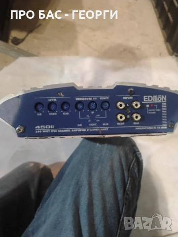 Aвтомобилен аудио усилвател Rodek 450i. USA made. Реална мощност, снимка 3 - Друга електроника - 53158720