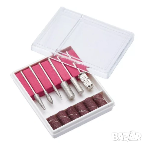 Фреза за маникюр и педикюр / Електрическа пила за нокти за маникюр, снимка 6 - Педикюр и маникюр - 53283706