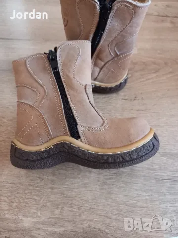 Бебешки ботушки Tavern B.L.C. от естествена кожа номер 21, снимка 3 - Бебешки боти и ботуши - 48437827